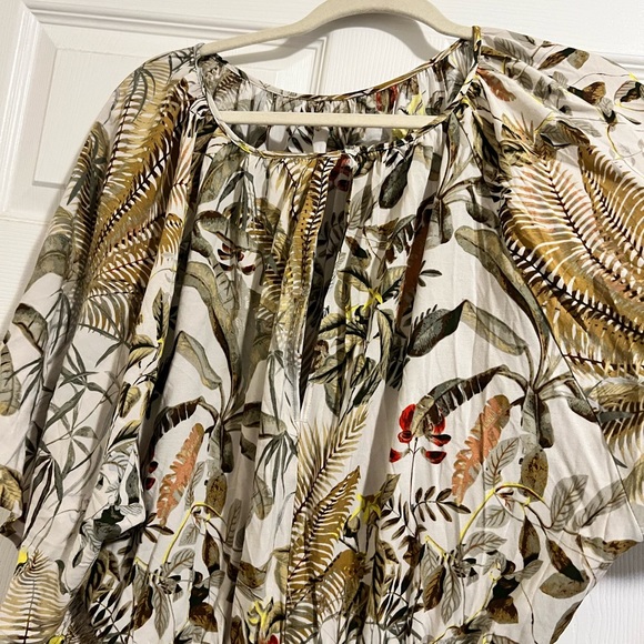 BRAND NEW! never worn before. Maxi flowery leafy midi dress h&m - Picture 3 of 8